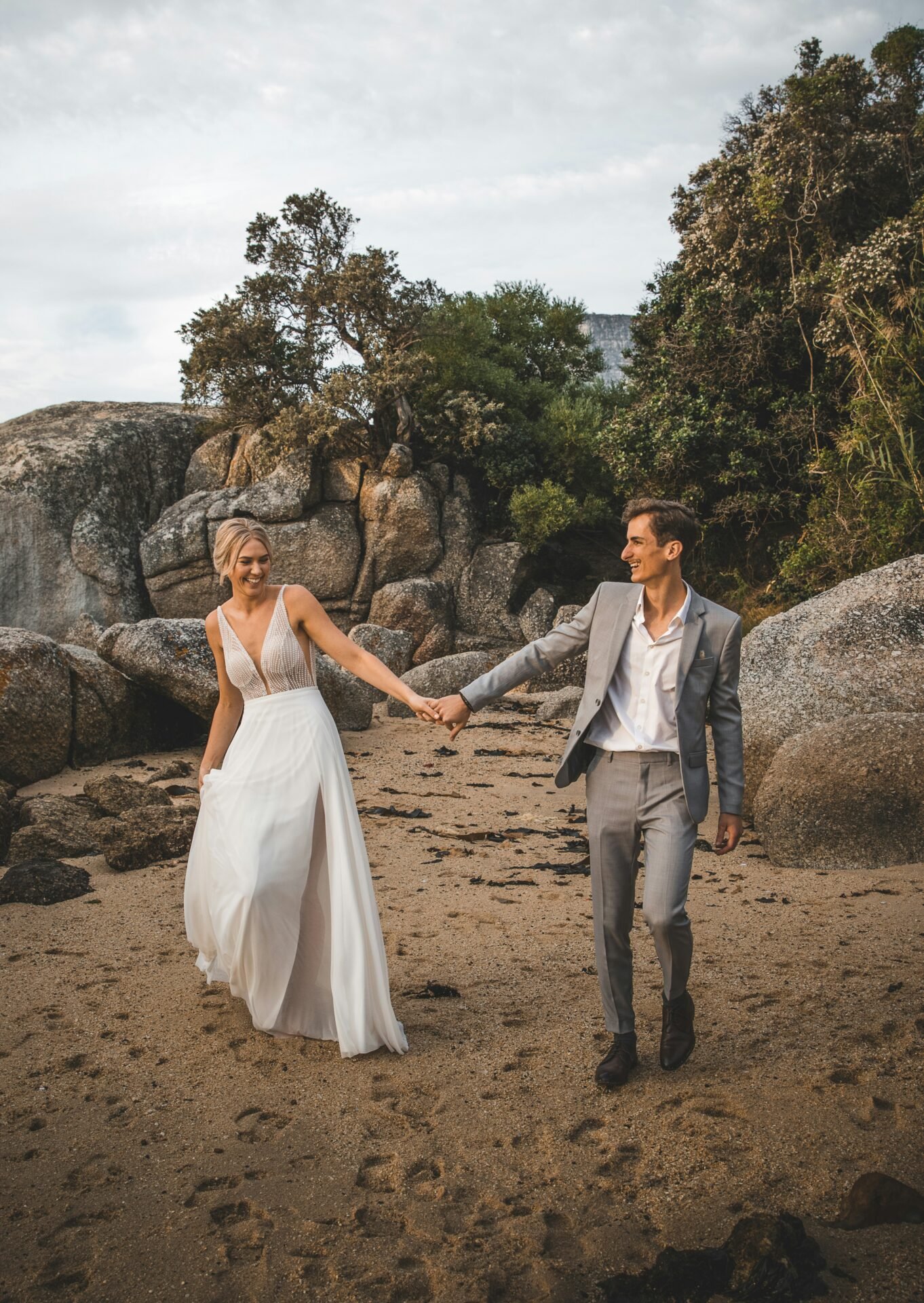Destination wedding resort ceremony setting
